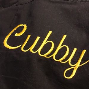 Vintage, bowling type shirt, ?M?, blk&yellow